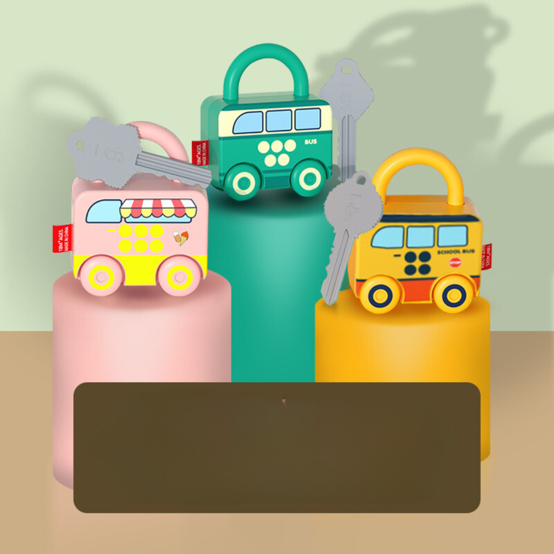 InteractiveLocks – Montessori-Lernspielzeug mit interaktiven Verschlüssen