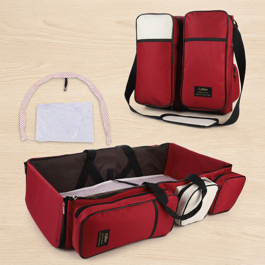 Praktische Reisetasche für Babys & Eltern