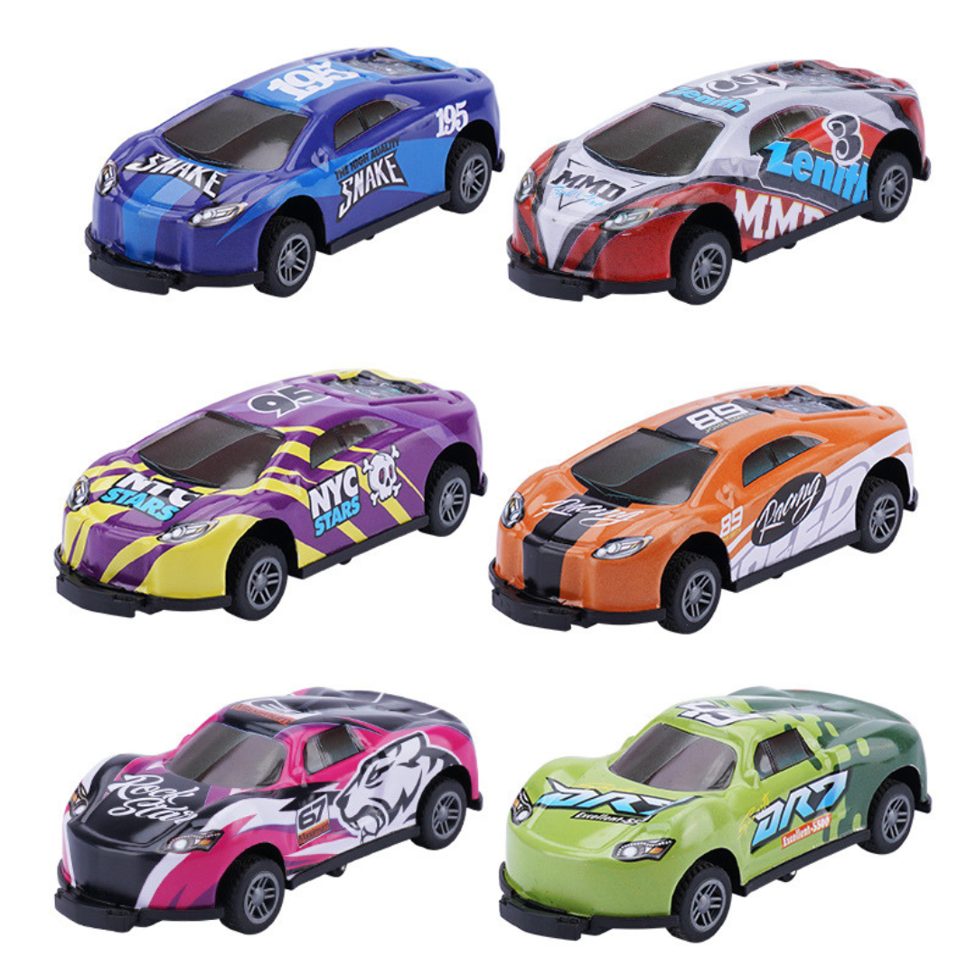 Springende Stunt-Autos