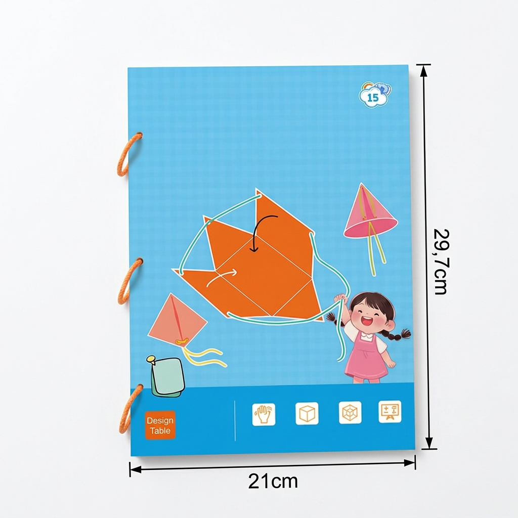 Interaktives Geometrie-Lernbuch für Kinder