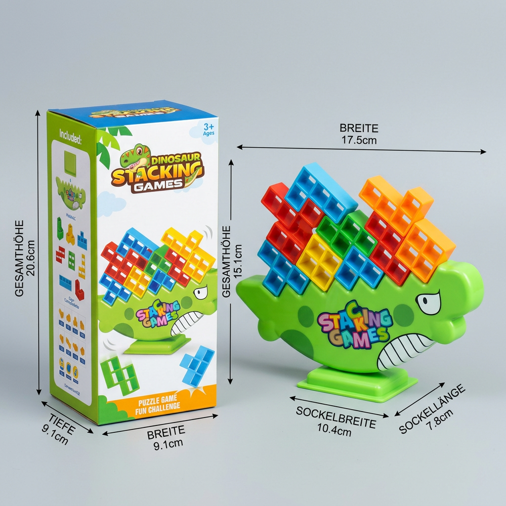Dinosaurier-Balance-Spiel