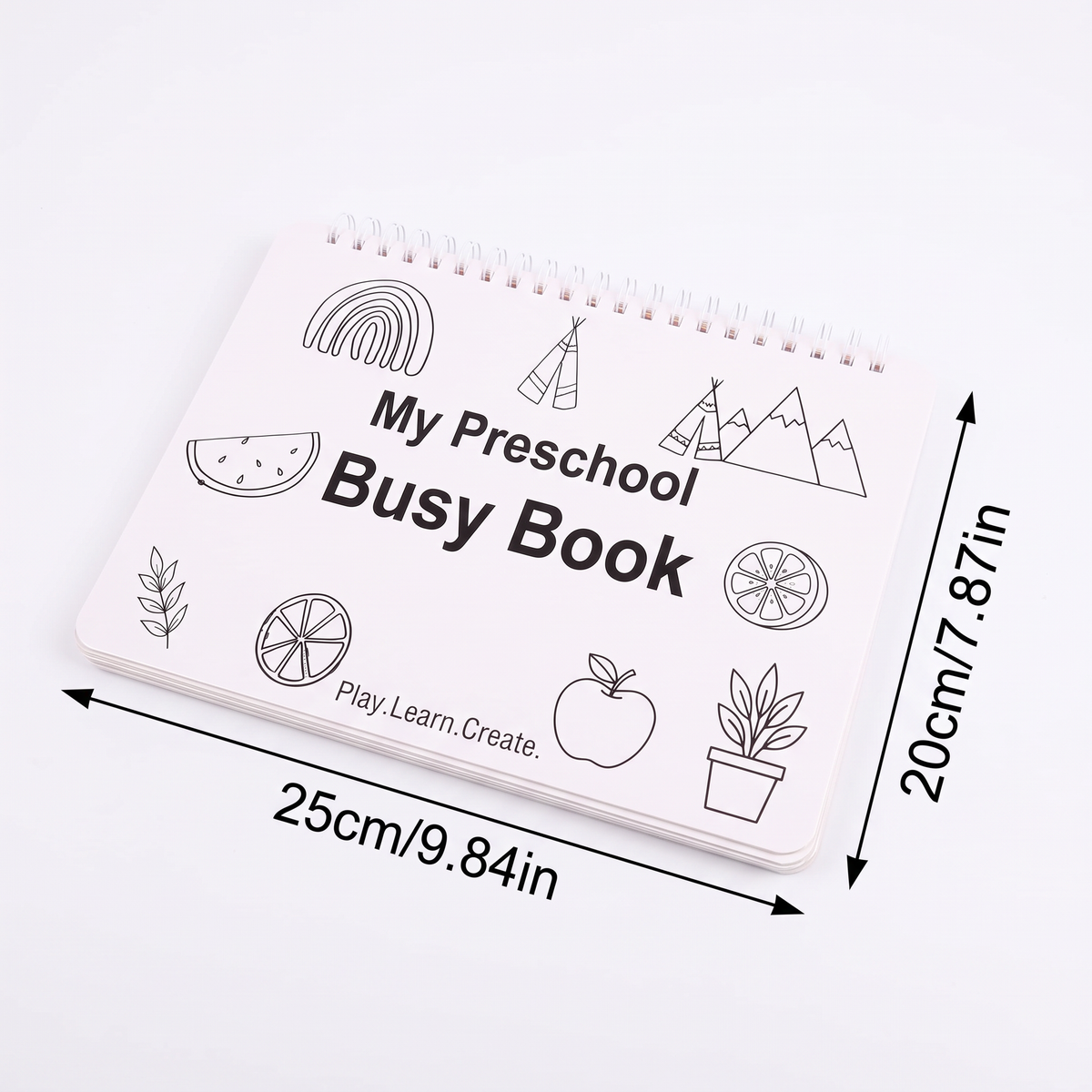 Montessori-Aktivitätsbuch – Wiederverwendbares Lernbuch für Vorschulkinder