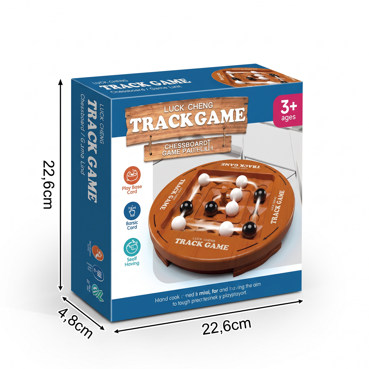 Drehbares Logik-Schachspiel – 4-Gewinnt-Strategie & Denkspiel für Kinder & Familie