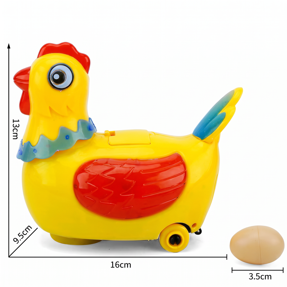 Musik-Huhn mit Eierlegefunktion – Lustiges Spielzeug für Kinder