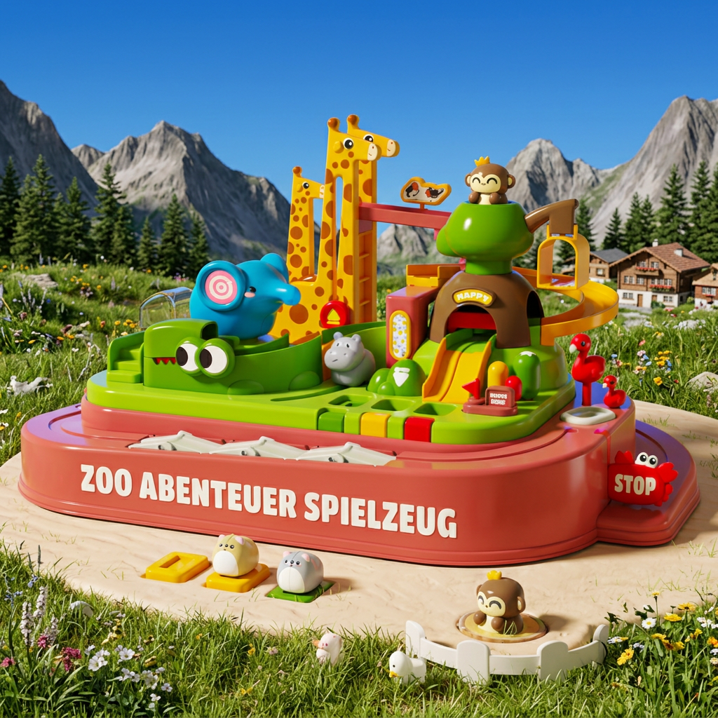 Zoo Abenteuer Schienenspielzeug