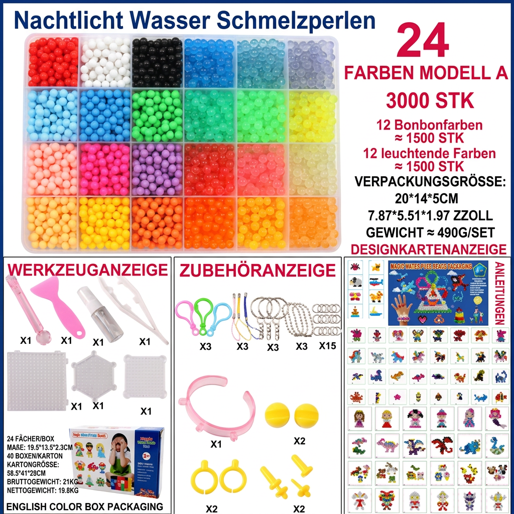 Magisches Wasser Perlen Bastel Box Set