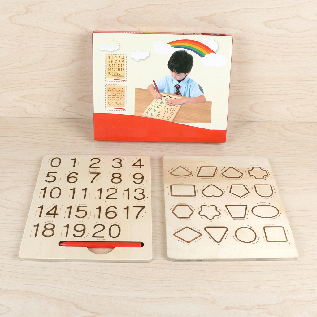 Holz-Alphabettafel