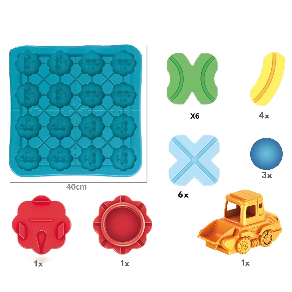 Montessori Straßenpuzzle
