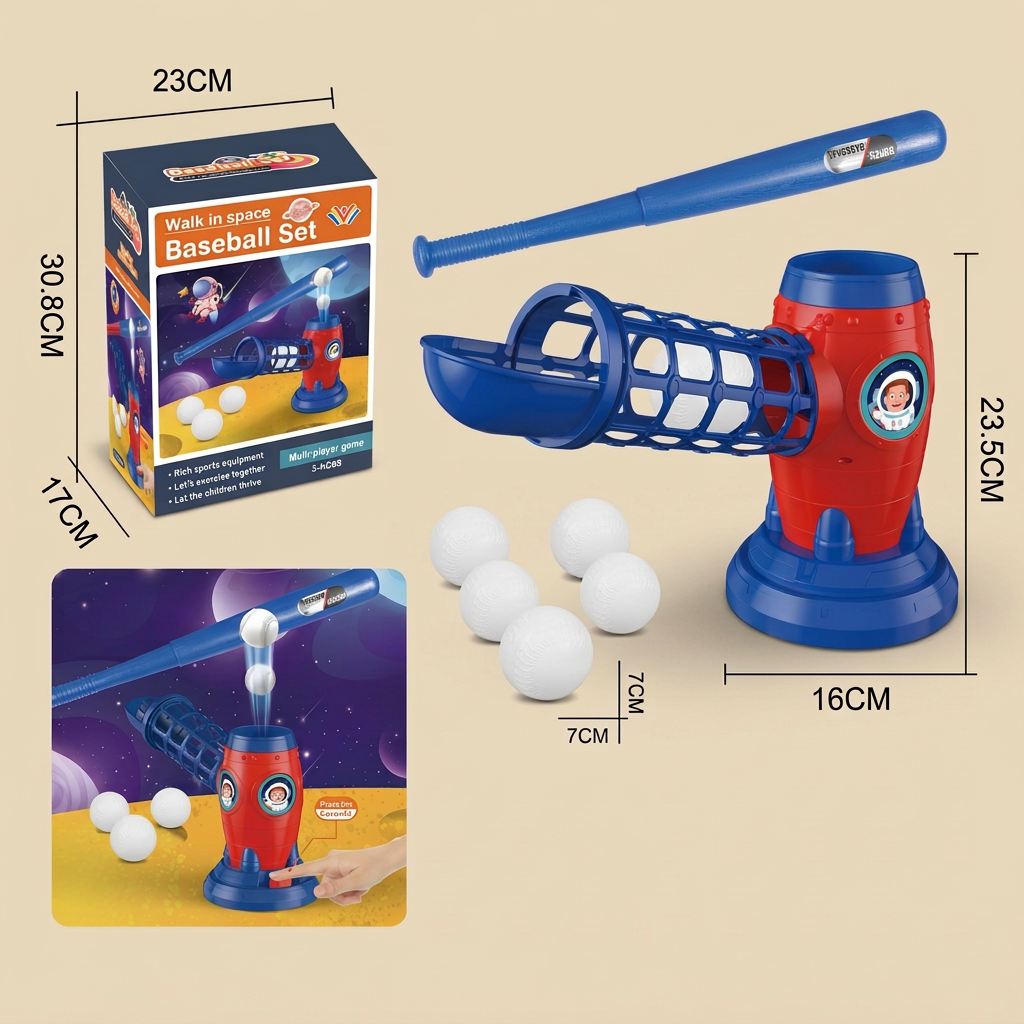 Elektronische Baseball-Wurfmaschine für Kinder