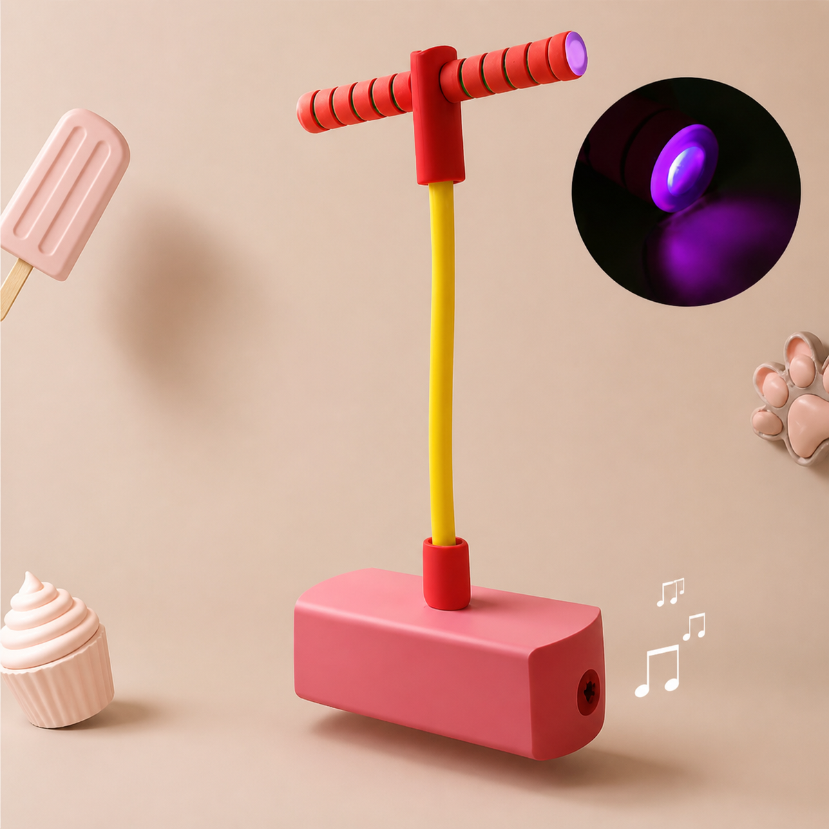 Kinder-Pogo-Hüpfer aus Schaumstoff – Hüpfspielzeug für drinnen & draußen