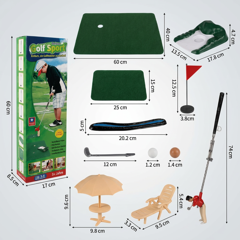 Minigolf-Set für Kinder – Golfspielzeug für Kinder