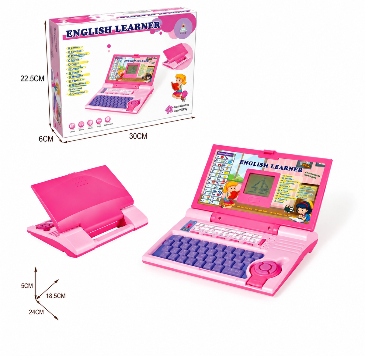 Interaktiver Lern-Laptop für Kinder