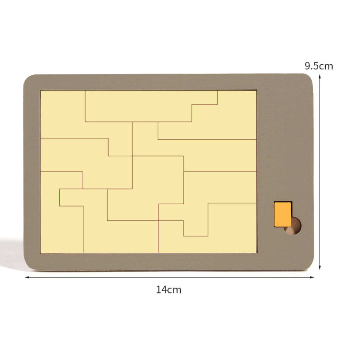 Holz-Tangram-Puzzlespiel