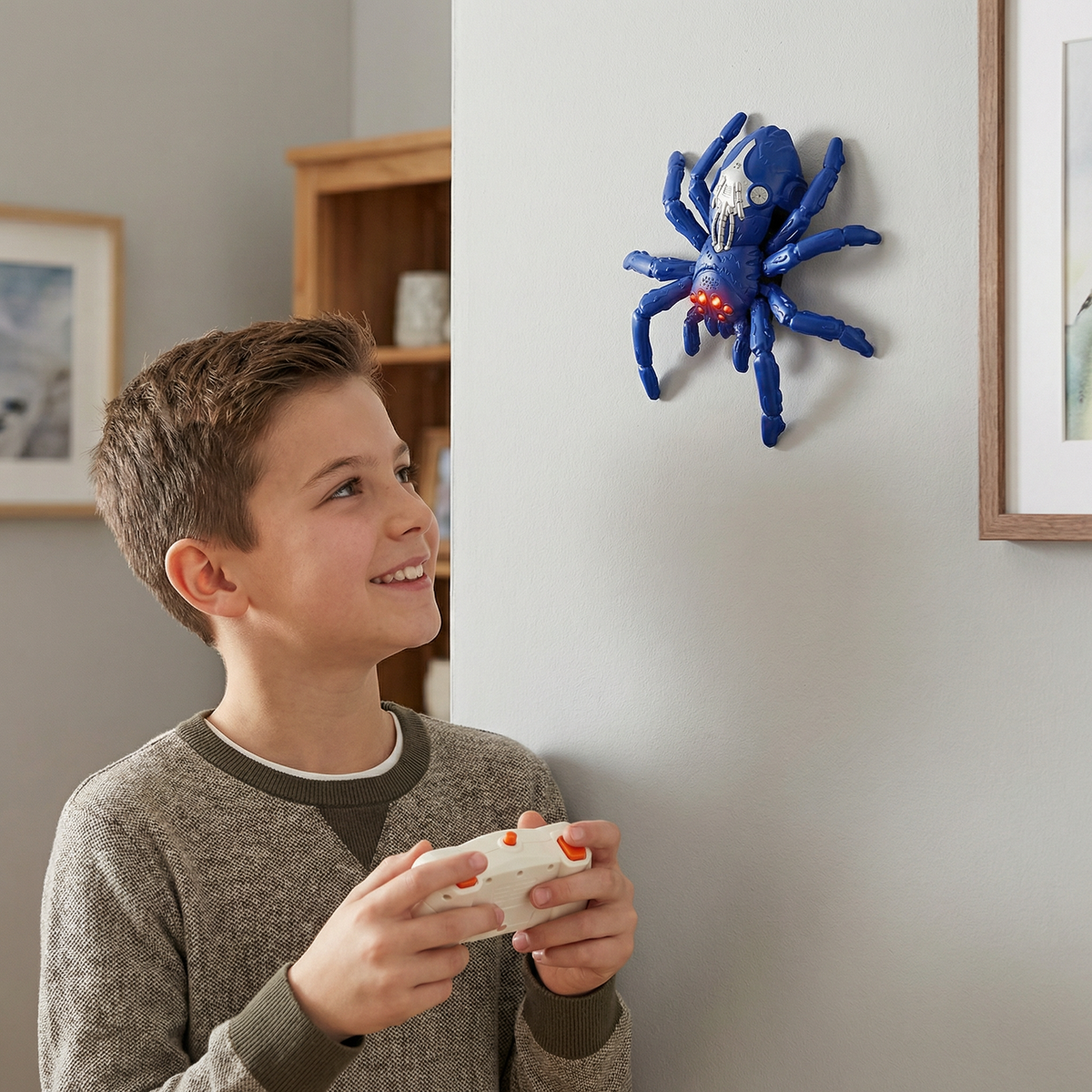 Ferngesteuertes Wandkletter-Tier – RC Spinne/Eidechse für Wände & Decken