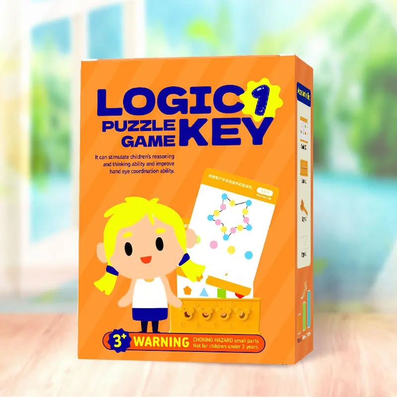 Logik-Schlüssel-Rätsel Spiel für Kinder