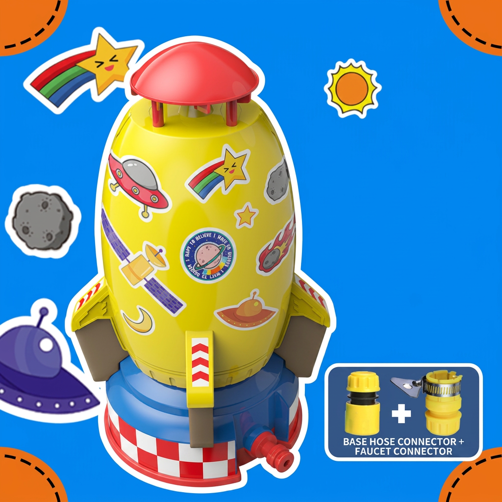 Raketen Wassersprinkler Spielzeug für Kinder