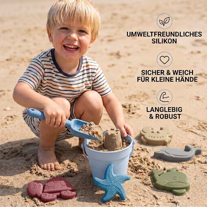 Umweltfreundliches Silikon Strandspielzeug Set