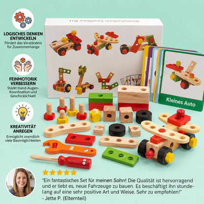 WoodCraft – Lernset für Kinder