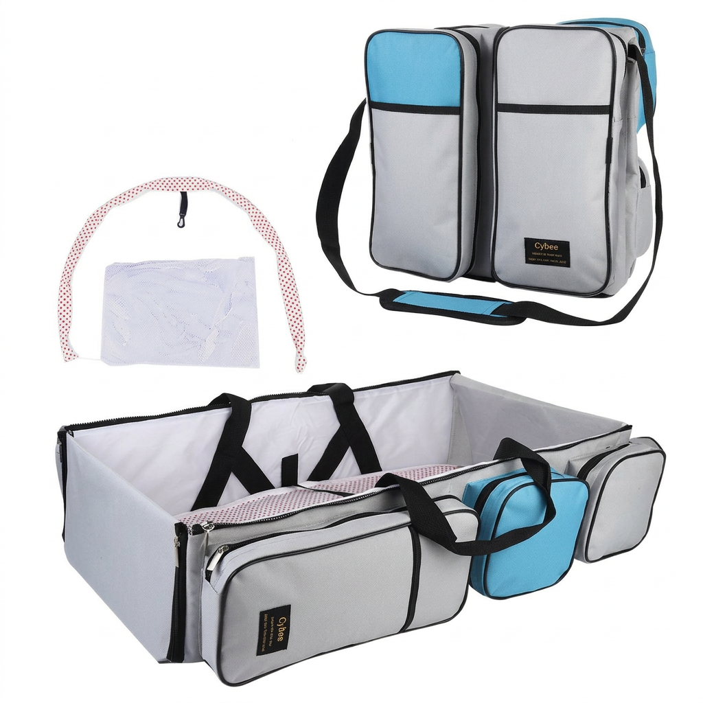 Praktische Reisetasche für Babys & Eltern
