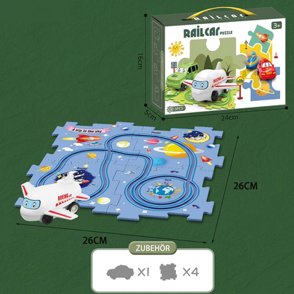 PuzzleTrack – Individuell gestaltbare Autorennbahn