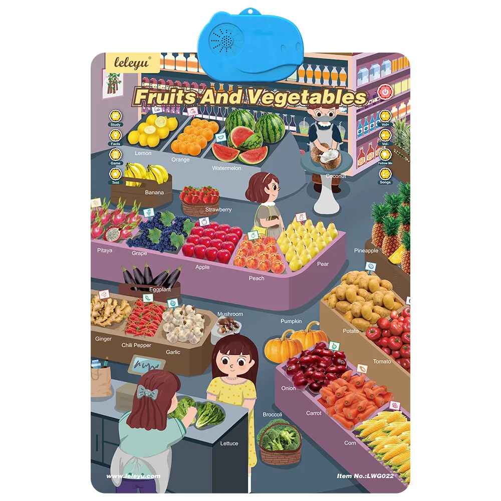 Sprechende Englisch Lerntafel für Kinder