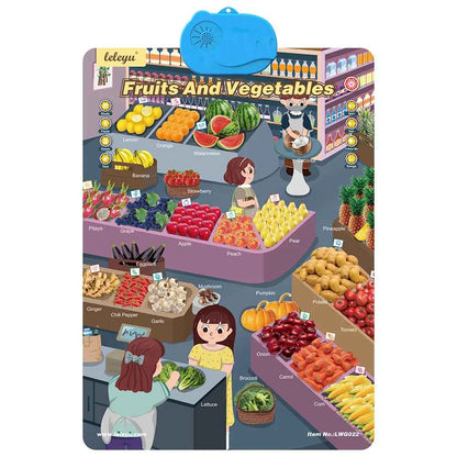 Sprechende Englisch Lerntafel für Kinder