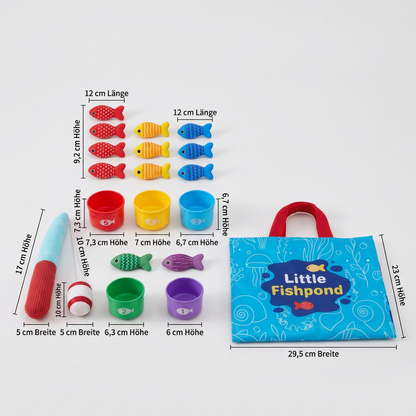 Montessori-Plüsch-Angelspiel zur Förderung der Eltern-Kind-Bindung