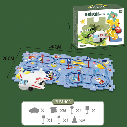 PuzzleTrack – Individuell gestaltbare Autorennbahn