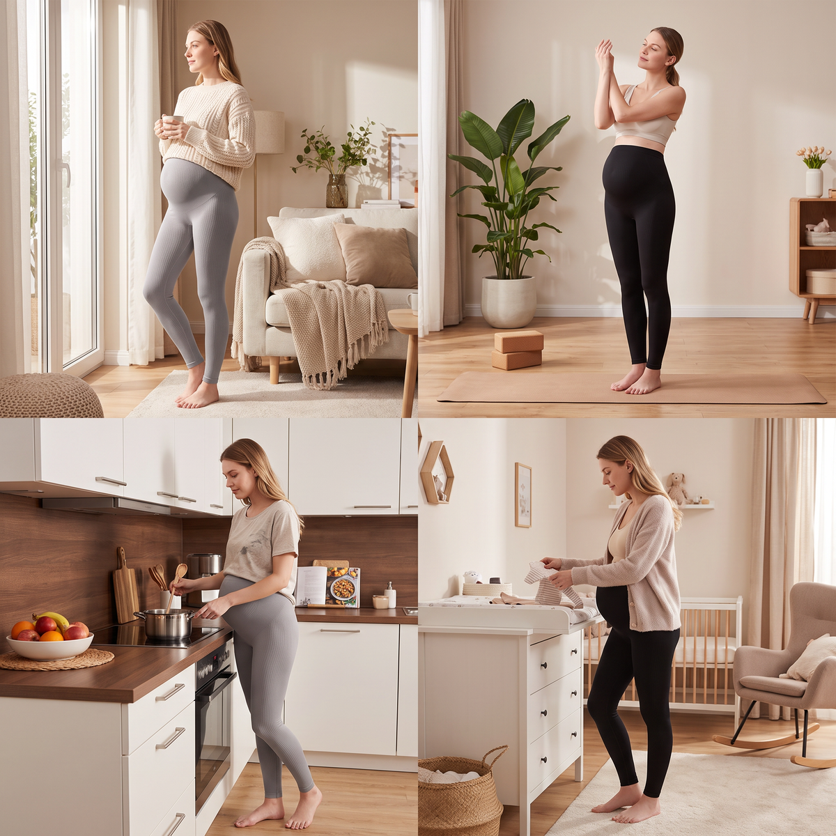 Bequeme Schwangerschaftsleggings