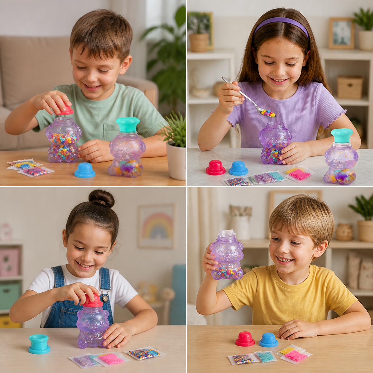 DIY-Bastelset zum Herstellen kreativer Squishys als Stressabbau