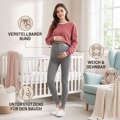Bequeme Schwangerschaftsleggings im Jogginghosen-Stil
