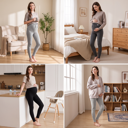 Bequeme Schwangerschaftsleggings im Jogginghosen-Stil