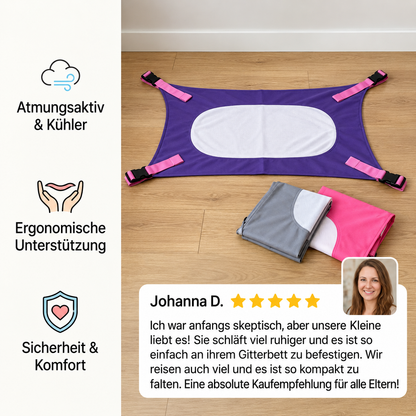 Atmungsaktive Baby-Hängematte