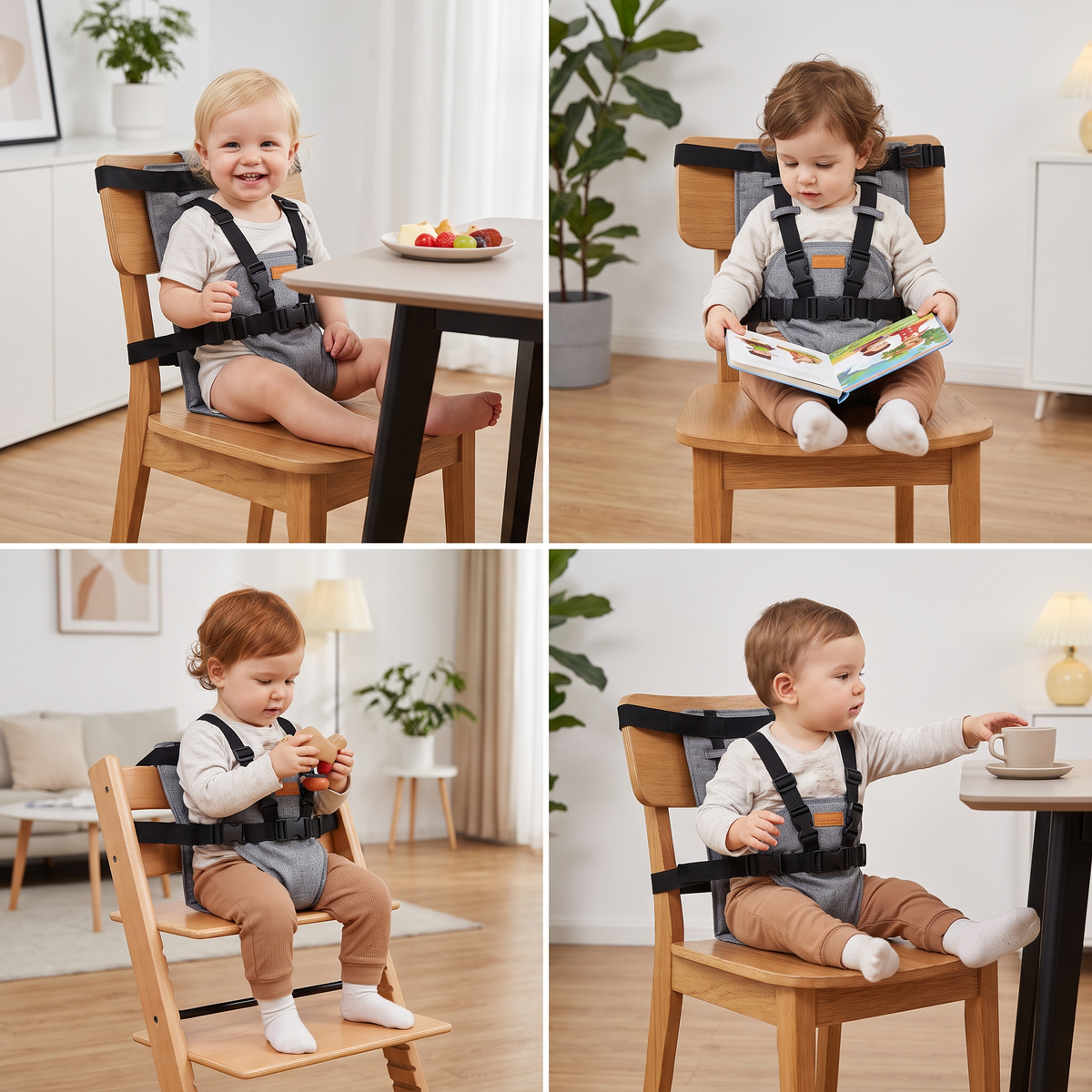Baby-Sicherheitsgurt für Stühle