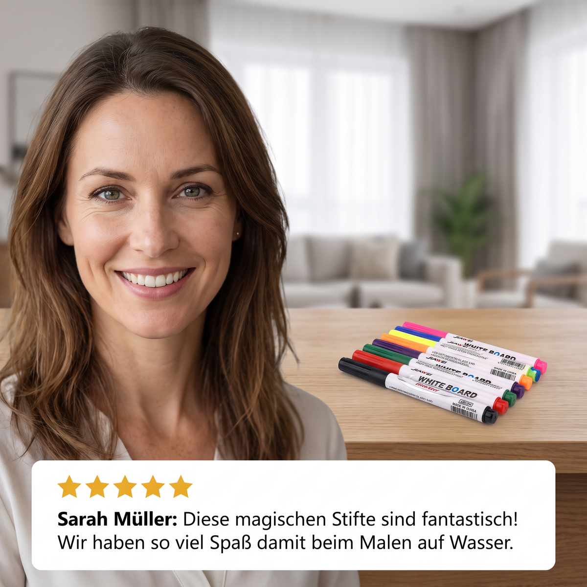 Magische schwebende Stifte