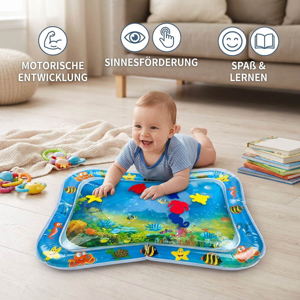 AquaMat – Wasserspielmatte für die Bauchlage