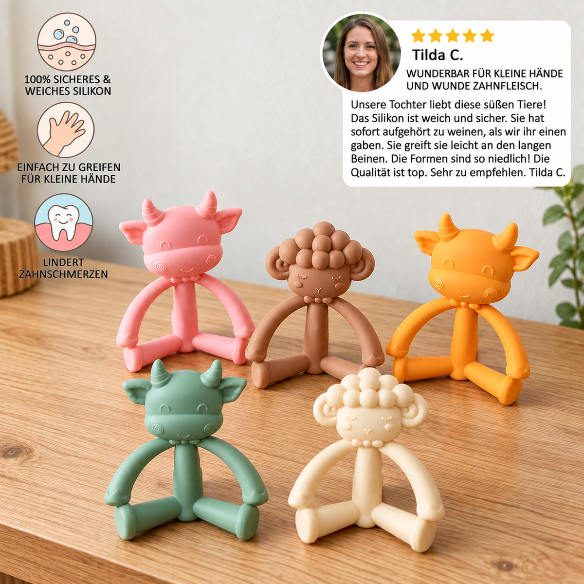 Beißspielzeug für Babys