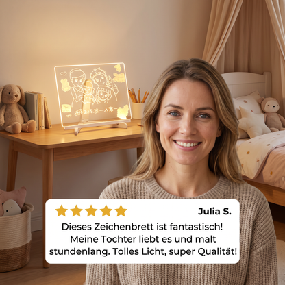 LED-Zeichenlampe für Kinder