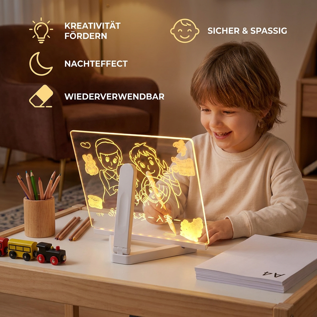 LED-Zeichenlampe für Kinder