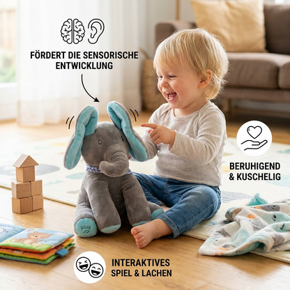 Kuckuck-Elefant – interaktives Plüschtier