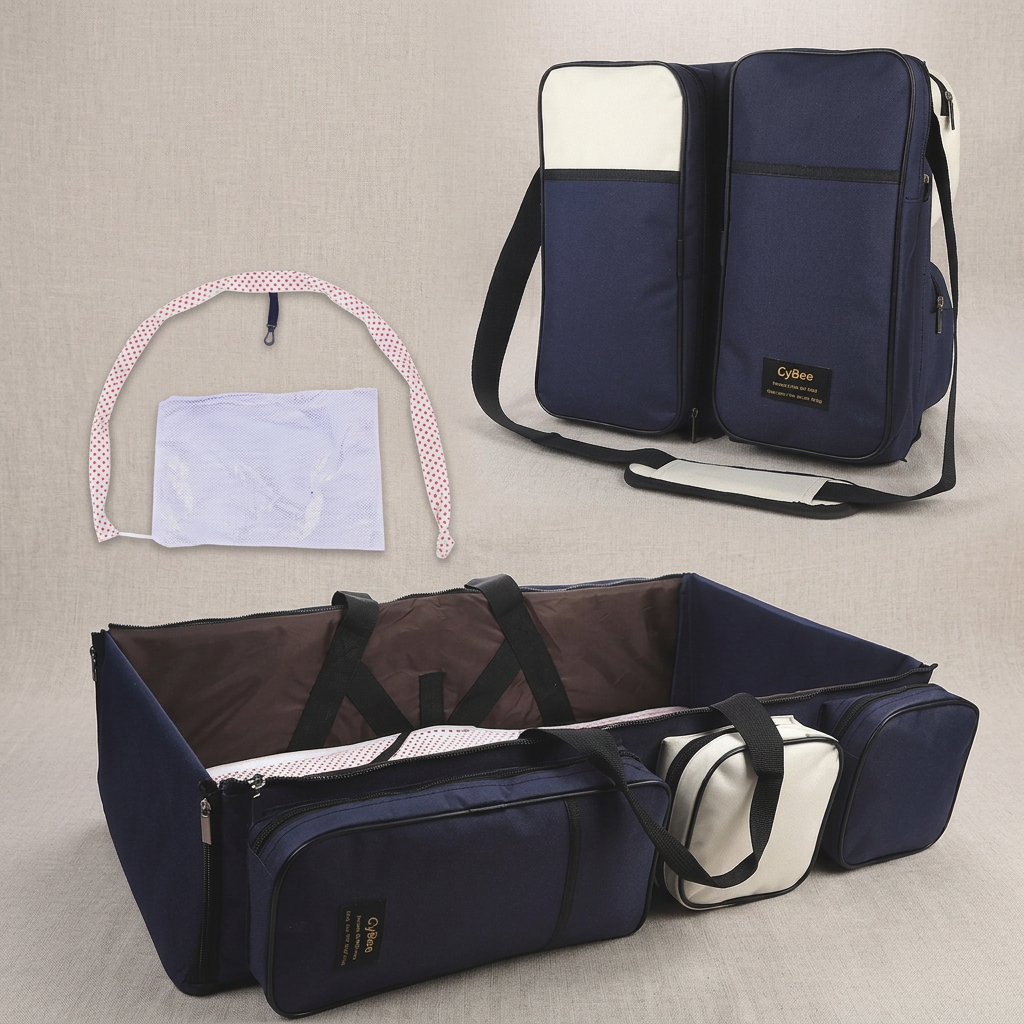 Praktische Reisetasche für Babys & Eltern