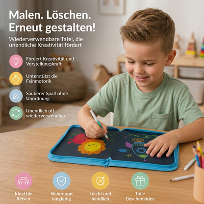 Kreative Zeichentafel – Wiederverwendbares Malbuch für Kinder