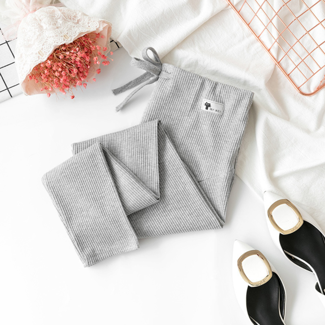 Bequeme Schwangerschaftsleggings im Jogginghosen-Stil