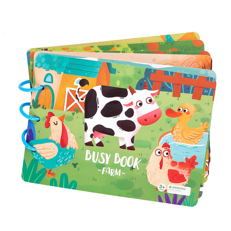 BusyBook – Robustes Montessori-Geschichtenbuch