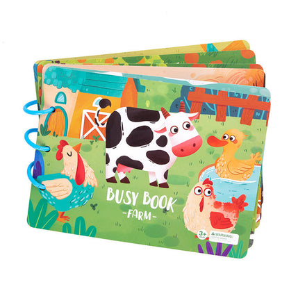BusyBook – Robustes Montessori-Geschichtenbuch