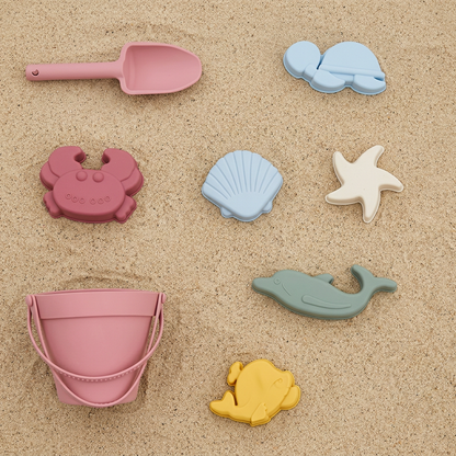 Umweltfreundliches Silikon Strandspielzeug Set