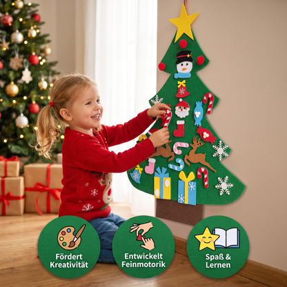 FeltTree – DIY-Weihnachtsbaum für Kinder