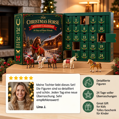 Adventskalender für Pferdeliebhaber – 24 Tage voller Weihnachtsüberraschungen