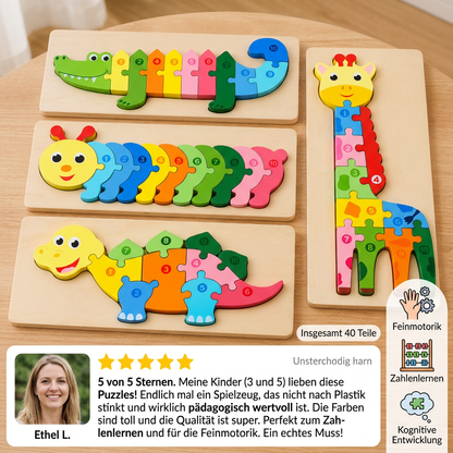 Tierisches Puzzle-Abenteuer