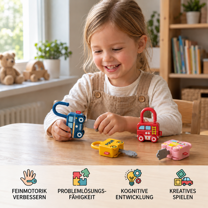InteractiveLocks – Montessori-Lernspielzeug mit interaktiven Verschlüssen